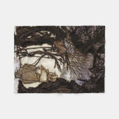 Peter Pan in Kensington Gardens Children's Fleece Deken (Voorkant (Horizontaal))