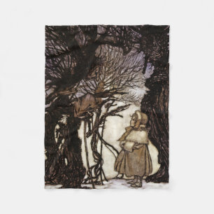 Peter Pan in Kensington Gardens Children's Fleece Deken