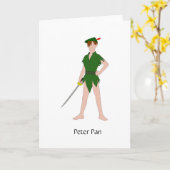 Peter Pan Kaart (Gele Bloem)