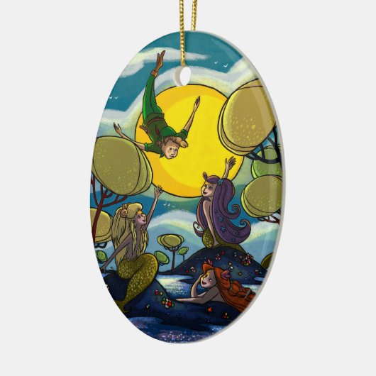 Peter Pan Keramisch Ornament (Links)