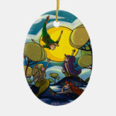Peter Pan Keramisch Ornament (Voorkant)