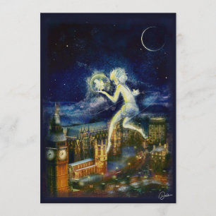 Peter Pan kerstkaart Kaart