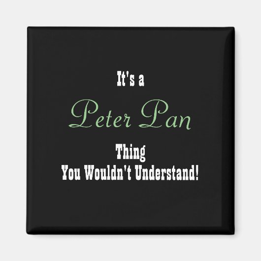 Peter Pan Magnet (Voorkant)