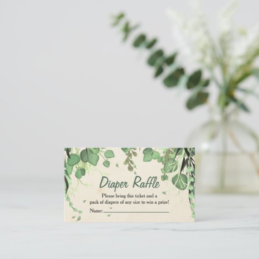 Peter Pan Neverland Luierloof Inzetstuk Visitekaartje (Staand voorkant)