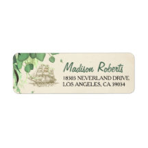  Peter Pan Neverland Return Address Label