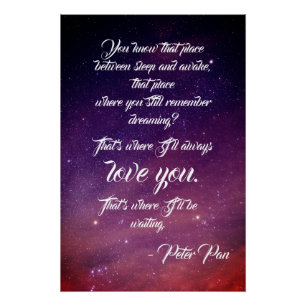 Peter Pan-offerte Perfect Poster