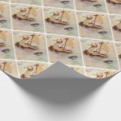 Peter Pan op Nest Raft Cadeaupapier (Hoek)