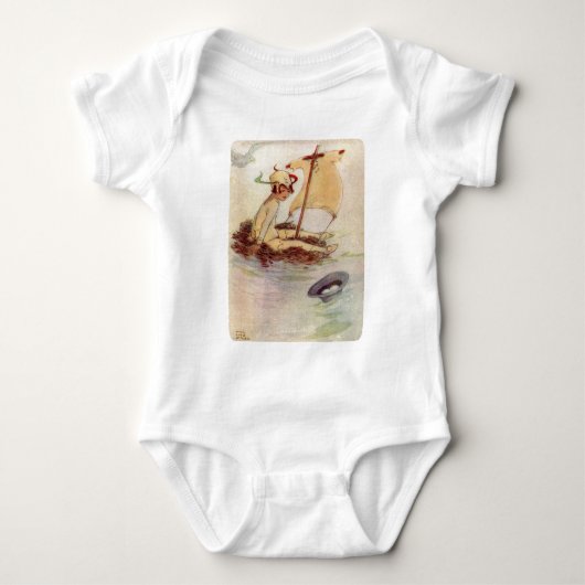 Peter Pan op Nest Raft Romper (Voorkant)