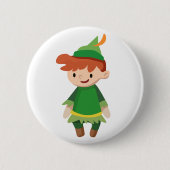 Peter Pan Ronde Button 5,7 Cm (Voorkant)