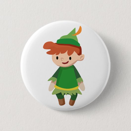 Peter Pan Ronde Button 5,7 Cm (Voorkant)