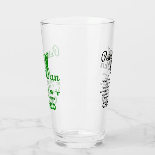 Peter Pan Snack Shop, Chicago Glas (Links)