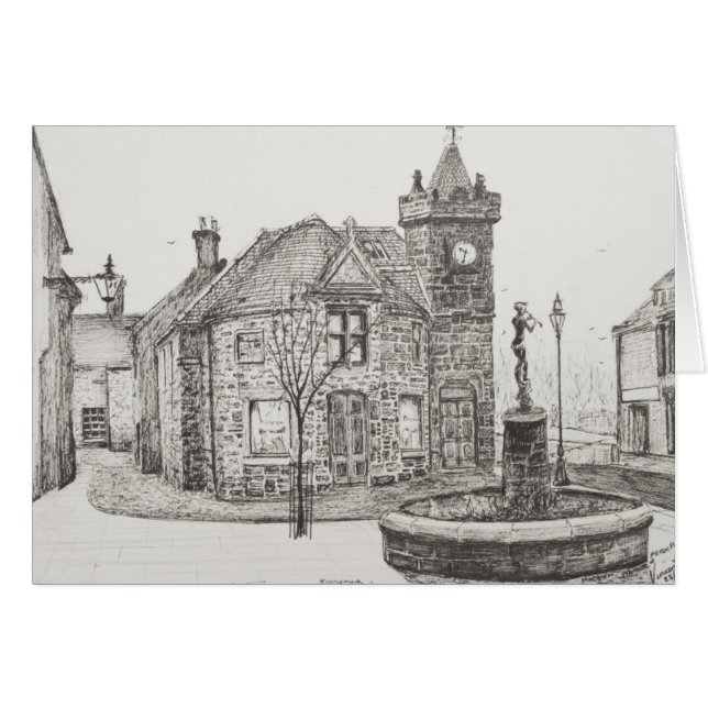 Peter Pan Statue Kirriemuir Scotland 2007 (Voorkant Horizontaal)