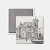 Peter Pan Statue Kirriemuir Scotland 2007 Magneet (Voorkant / Achterkant)