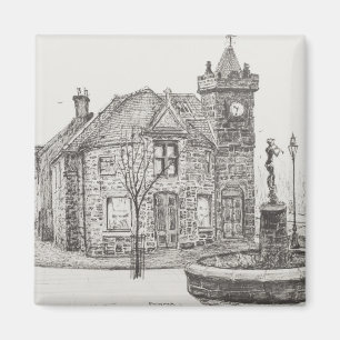 Peter Pan Statue Kirriemuir Scotland 2007 Magneet