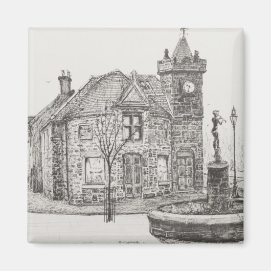 Peter Pan Statue Kirriemuir Scotland 2007 Magneet (Voorkant)