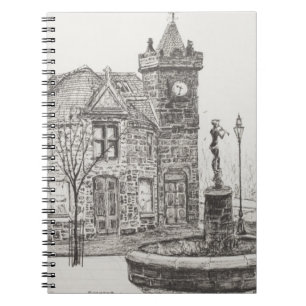 Peter Pan Statue Kirriemuir Scotland 2007 Notitieboek
