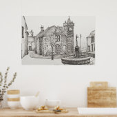 Peter Pan Statue Kirriemuir Scotland 2007 Poster (Keuken)