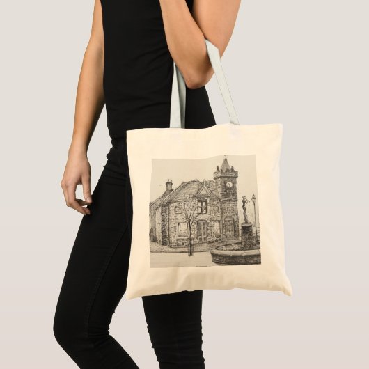 Peter Pan Statue Kirriemuir Scotland 2007 Tote Bag (Voorkant (product))
