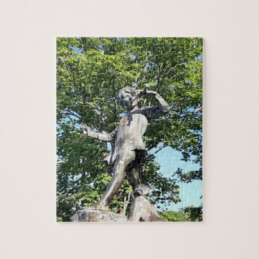 Peter Pan Statue Legpuzzel (Verticaal)