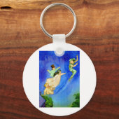 PETER PAN, WENDY, JOHN EN MICHAEL VLIEGEN WEG SLEUTELHANGER (Voorkant)