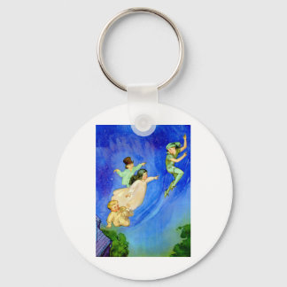 PETER PAN, WENDY, JOHN EN MICHAEL VLIEGEN WEG SLEUTELHANGER