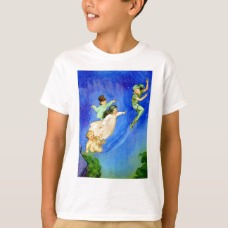 PETER PAN, WENDY, JOHN EN MICHAEL VLIEGEN WEG T-SHIRT