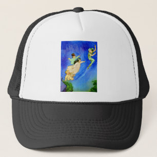 PETER PAN, WENDY, JOHN EN MICHAEL VLIEGEN WEG TRUCKER PET