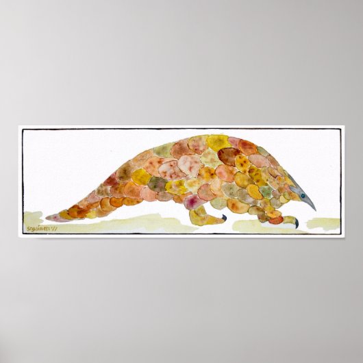 Peter Pangolin Poster (Voorkant)