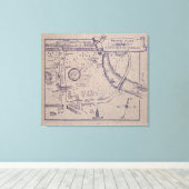 Peter Pan's Kensington-tuinen Canvas Afdruk (Insitu (Houten vloer))