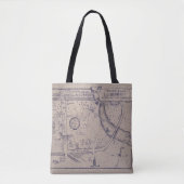 Peter Pan's Kensington-tuinen Tote Bag (Voorkant)