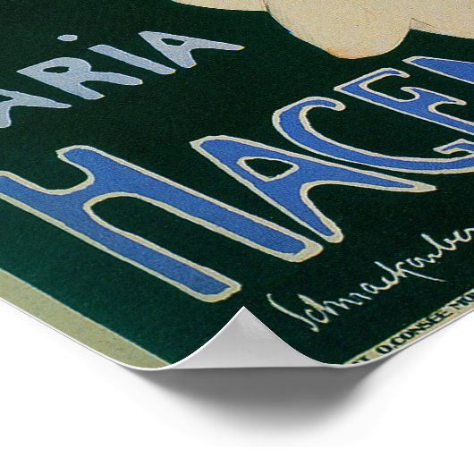 Peter Pathe - Maria Hagen  Ballet Poster (Hoek)