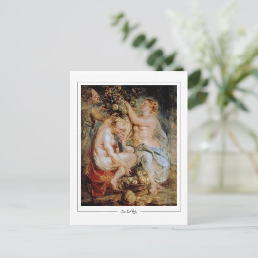 Peter Paul Rubens #23 - Fine Art Briefkaart (Staand voorkant)