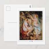Peter Paul Rubens #23 - Fine Art Briefkaart (Voorkant / Achterkant)