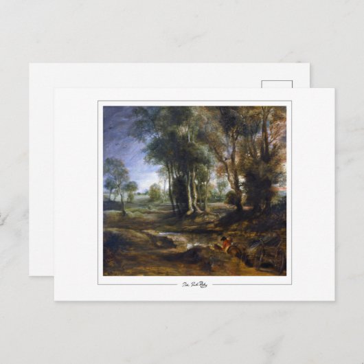 Peter Paul Rubens #31 - Fine Art Briefkaart (Voorkant / Achterkant)