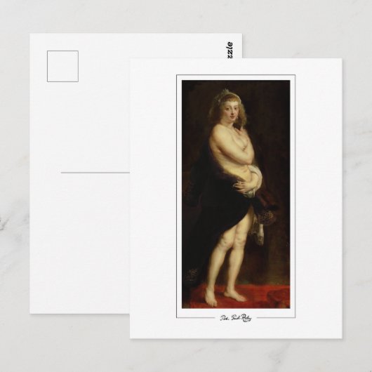Peter Paul Rubens #63 - Fine Art Briefkaart (Voorkant / Achterkant)