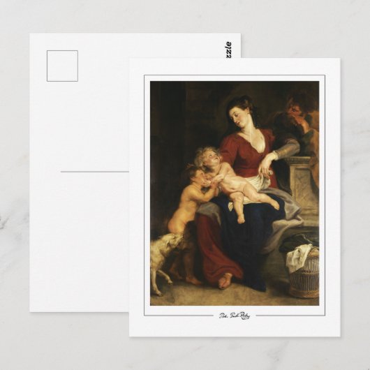 Peter Paul Rubens #679 - Fijne Kunst Briefkaart (Voorkant / Achterkant)