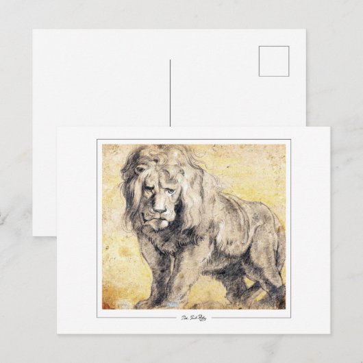 Peter Paul Rubens #83 - Fine Art Briefkaart (Voorkant / Achterkant)