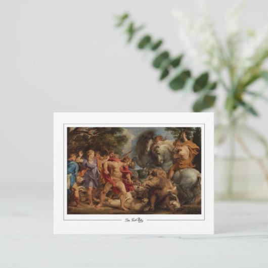Peter Paul Rubens #9 - Fine Art Briefkaart (Staand voorkant)