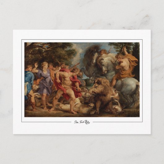 Peter Paul Rubens #9 - Fine Art Briefkaart (Voorkant)