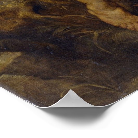 Peter Paul Rubens - Adam en Eva Poster (Hoek)