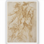 Peter Paul Rubens - Anatomische Studies Sticker (Voorkant)