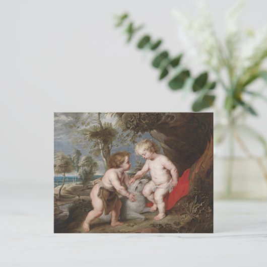 Peter Paul Rubens Art Briefkaart (Staand voorkant)