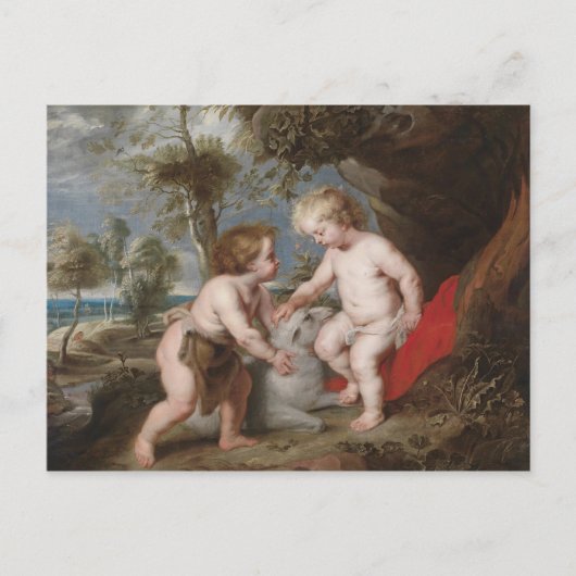 Peter Paul Rubens Art Briefkaart (Voorkant)