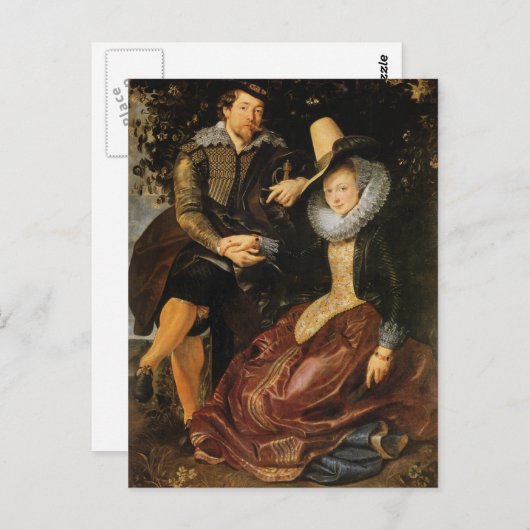 Peter Paul Rubens Art Briefkaart (Voorkant / Achterkant)