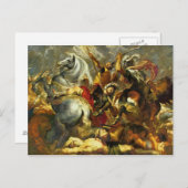 Peter Paul Rubens Art Briefkaart (Voorkant / Achterkant)