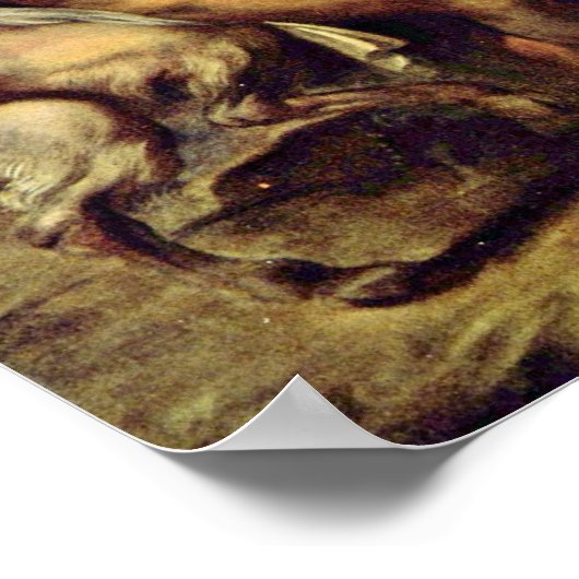 Peter Paul Rubens - Bacchanal Poster (Hoek)