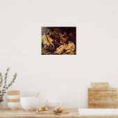 Peter Paul Rubens - Bacchanal Poster (Keuken)