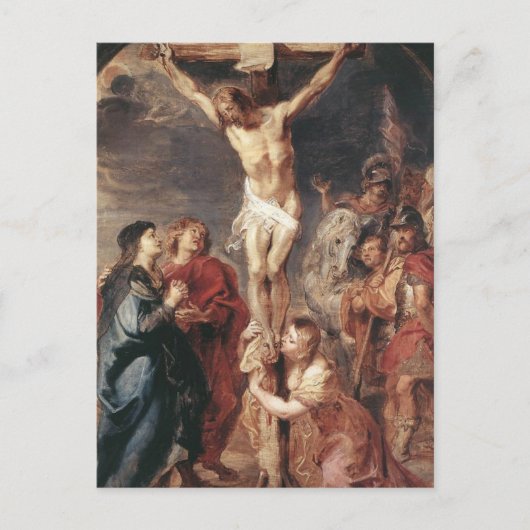 Peter Paul Rubens - Christus over het Kruis Briefkaart (Voorkant)
