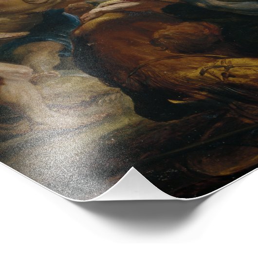 Peter Paul Rubens - De dood van Decius Mus Foto Afdruk (Hoek)