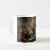 Peter Paul Rubens - De dood van Decius Mus Koffiemok (Voorkant links)